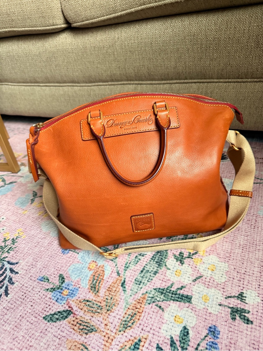 Dooney & Bourke Florentine Leather Small Juliette Bag with Crossbody